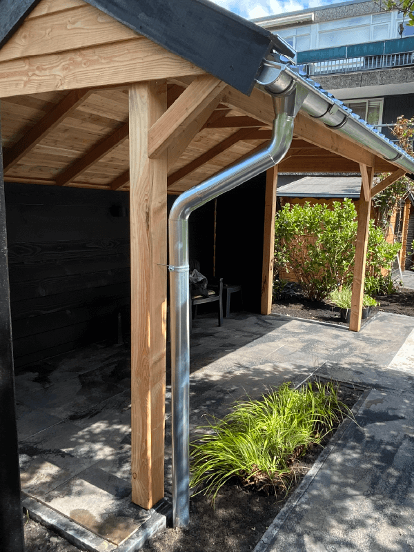 Hoveniersbedrijf Loek Barte Tuinaanleg Overkapping 1