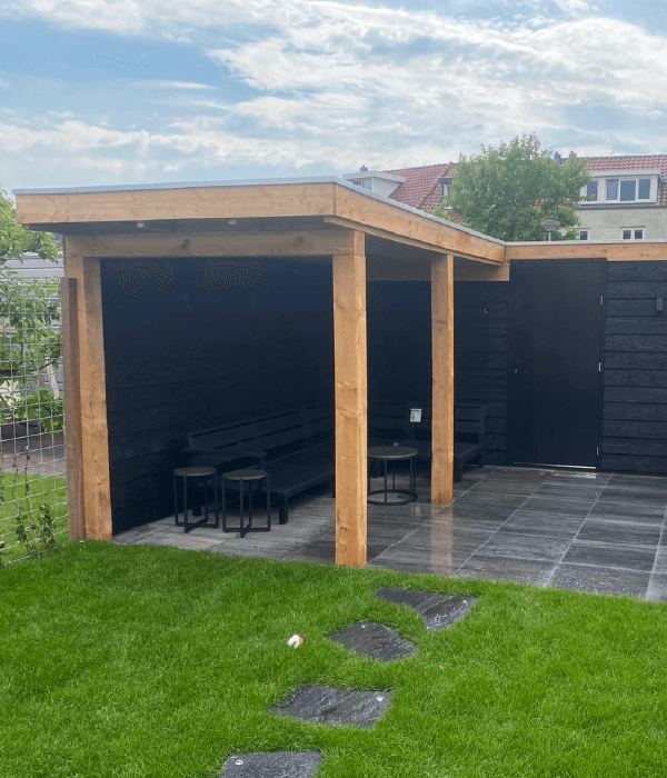 Hoveniersbedrijf Loek Barte Tuinaanleg Overkapping 2